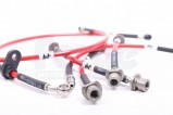 Pancéřované brzdové hadice Honda Civic Type R 2,0T FK2 Hose Technik - Modré