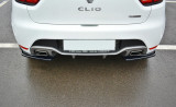 Maxton Design Boční lišty zadního nárazníku Renault Clio RS Mk4 - texturovaný plast