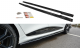 Maxton Design Prahové lišty Renault Clio RS Mk4 - texturovaný plast