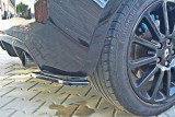 Maxton Design Boční lišty zadního nárazníku Renault Clio RS Mk3 - černý lesklý lak