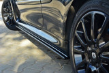 Maxton Design Prahové lišty Renault Clio RS Mk3 - černý lesklý lak