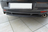Maxton Design Boční lišty zadního nárazníku Renault Laguna Mk3 Coupe - texturovaný plast