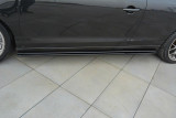 Maxton Design Prahové lišty Renault Laguna Mk3 Coupe - černý lesklý lak