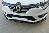 Maxton Design Spoiler předního nárazníku Renault Megane Mk4 - texturovaný plast