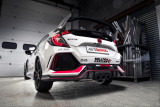 Catback výfuk Honda Civic Type R FK8 Milltek Sport - Road+ / karbonové koncovky
