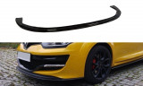 Maxton Design Spoiler předního nárazníku Renault Megane RS Mk3 V.1 - texturovaný plast