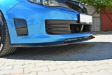 Maxton Design Spoiler předního nárazníku Subaru Impreza Mk3 WRX STI V.2 - černý lesklý lak