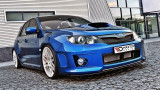 Maxton Design Spoiler předního nárazníku Subaru Impreza Mk3 WRX STI Facelift - černý lesklý lak