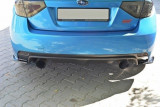Maxton Design Boční lišty zadního nárazníku Subaru Impreza Mk3 WRX STI - karbon