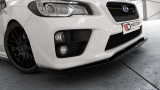 Maxton Design Spoiler předního nárazníku Subaru WRX STI V.2 - černý lesklý lak