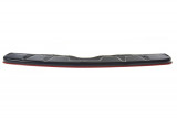 Maxton Design Spoiler zadního nárazníku Subaru WRX STI V.2 - černý lesklý lak + červená