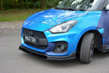 Maxton Design Spoiler předního nárazníku Suzuki Swift Sport - texturovaný plast