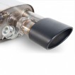 Koncový tlumič výfuku s klapkami AUDI RS4 B7 4,2 FSI 420hp V8 Scorpion Exhaust - Černé koncovky