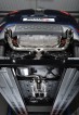 Catback výfuk VW Golf 7 GTI & Performance Clubsport 2,0 TSI Milltek Sport - bez rezonátoru / černé koncovky