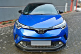 Maxton Design Spoiler předního nárazníku Toyota C-HR - černý lesklý lak