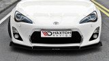 Maxton Design Spoiler předního nárazníku Racing Toyota GT86 V.3