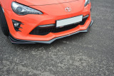 Maxton Design Spoiler předního nárazníku Toyota GT86 Facelift V.2 - černý lesklý lak