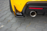 Maxton Design Boční lišty zadního nárazníku Toyota Supra Mk5 V.1 - černý lesklý lak