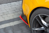 Maxton Design Boční lišty zadního nárazníku Toyota Supra Mk5 V.2 - červený lesklý lak