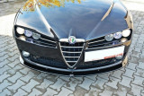 Maxton Design Spoiler předního nárazníku Alfa Romeo 159 V.2 - černý lesklý lak
