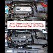 Ramair Jetstream Kit sání a pěnový vzduchový filtr VW Golf GTI Scirocco SEAT Leon, AUDI A3 TT2,0 TSI