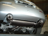Catback výfuk Nissan 350Z 3.5 V6 Milltek Sport - s rezonátorem / leštěné koncovky