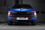 Sportovní výfuk Peugeot 205 GTI 1.6i a 1.9i Milltek Sport - s rezonátorem / leštěná koncovka