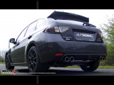 Catback výfuk Subaru Impreza WRX STi 2.5T Milltek Sport - s rezonátorem / leštěné koncovky