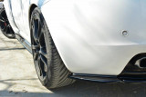 Maxton Design Boční lišty zadního nárazníku Alfa Romeo Brera - černý lesklý lak