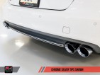 AWE Tuning Exhaust suit Výfukový systém pro AUDI S6 C7 4,0T 4.0 TFSI - Track Edition / Stříbrné koncovky