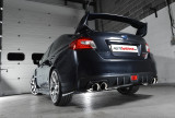 Catback výfuk Subaru Impreza WRX STi Sedan Milltek Sport - s rezonátorem / titanové koncovky