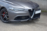 Maxton Design Spoiler předního nárazníku Alfa Romeo Giulia Veloce - černý lesklý lak