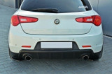 Maxton Design Boční lišty zadního nárazníku Alfa Romeo Giulietta - karbon