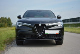 Maxton Design Spoiler předního nárazníku Alfa Romeo Stelvio - černý lesklý lak