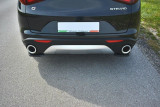 Maxton Design Boční lišty zadmího nárazníku Alfa Romeo Stelvio - texturovaný plast