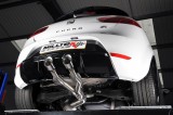 Catback výfuk SEAT Leon Cupra R 2,0 TFSI 195kW K04 Milltek Sport - Race verze / leštěné koncovky