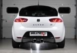 Catback výfuk SEAT Leon Cupra R 2,0 TFSI 195kW K04 Milltek Sport - Race verze / leštěné koncovky