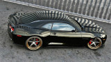 Maxton Design Boční lišty zadního nárazníku Chevrolet Camaro SS Mk5 US/EU verze - černý lesklý lak