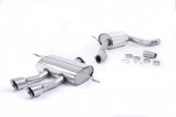 Catback Exhaust SEAT Leon Cupra R 2,0 TFSI 195kW K04 Milltek Sport - resonated / polished tips