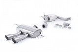 Catback Exhaust SEAT Leon Cupra R 2,0 TFSI 195kW K04 Milltek Sport - resonated / titanium tips