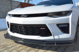 Maxton Design Hybridní spoiler předního nárazníku Chevrolet Camaro SS Mk6 - texturovaný plast