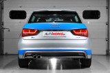 Catback výfuk AUDI A1 8X 1.4 TFSI S-line Milltek Sport - bez rezonátoru / leštěné koncovky