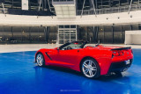 Maxton Design Boční lišty zadního nárazníku Chevrolet Corvette C7 - černý lesklý lak