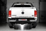 Catback výfuk VW Amarok 2.0 BiTDI Milltek Sport - bez rezonátoru / černé koncovky