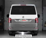 Catback výfuk VW Transporter / Caravelle T6 SWB 2.0 BiTDI Milltek Sport - s rezonátorem / skrytá koncovka