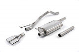 Catback výfuk VW Transporter / Caravelle T6 SWB 2.0 BiTDI Milltek Sport - s rezonátorem / leštěné koncovky