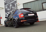 Sportovní Catback výfuk 76mm Škoda Octavia 3 5E 1,8 TSI 132kW FWD Friedrich Motorsport