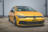 Maxton Design Spoiler předního nárazníku VW Golf VIII V.1 - texturovaný plast