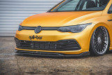 Maxton Design Spoiler předního nárazníku VW Golf VIII V.2 - texturovaný plast