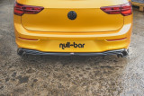 Maxton Design Boční lišty zadního nárazníku VW Golf VIII - karbon